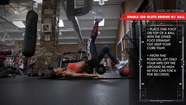 Single Leg Bridges