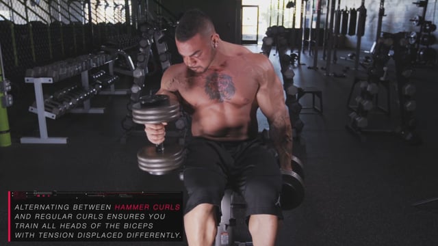 Flat Dumbbell Press