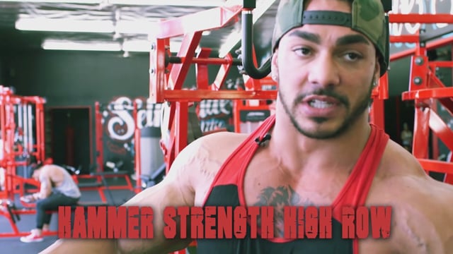 Hammer Strength High Row