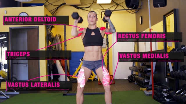 Dumbbell Thrusters
