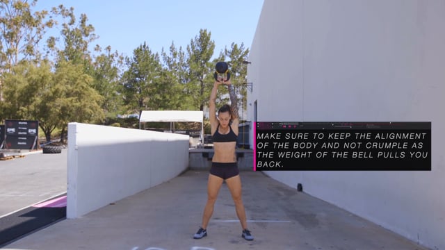Kettlebell Swing with a Full Extension