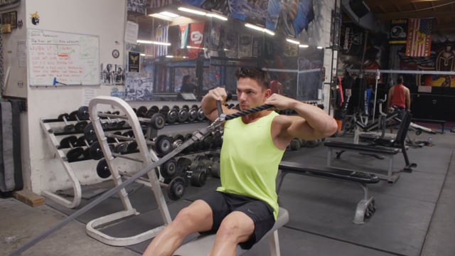 Seated Face Pull
