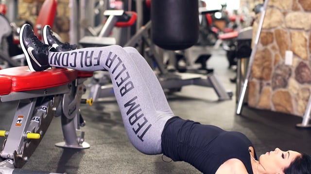 Incline Glute Bridge