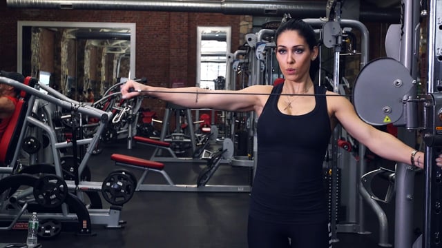 Single Arm Reverse Cable Fly