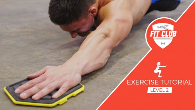 Valslide Shoulder Extension Push-Up